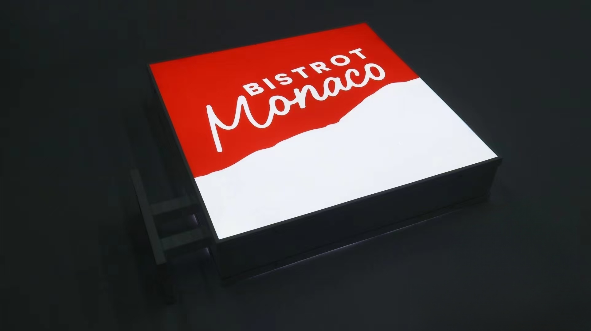 Double Sided LED Lightbox Signs for Hanging Display